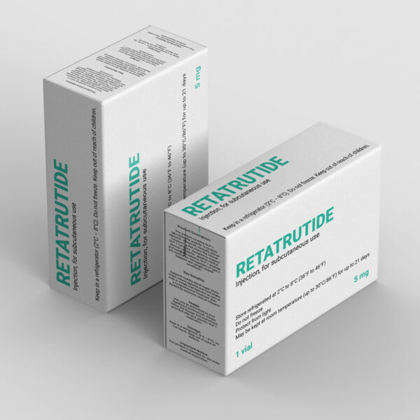 Retatrutid 5 mg Trippelagonist – Marknadens Starkaste Viktnedgångsmedicin