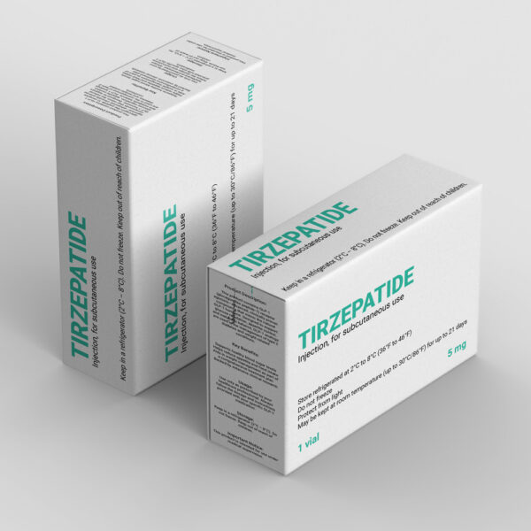 Tirzepatide 5 mg Viktnedgång & Aptitkontroll – Kraftfull Dual-GLP1 Behandling